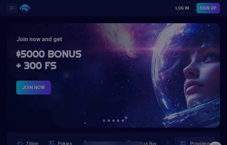 Spinjo casino homepage